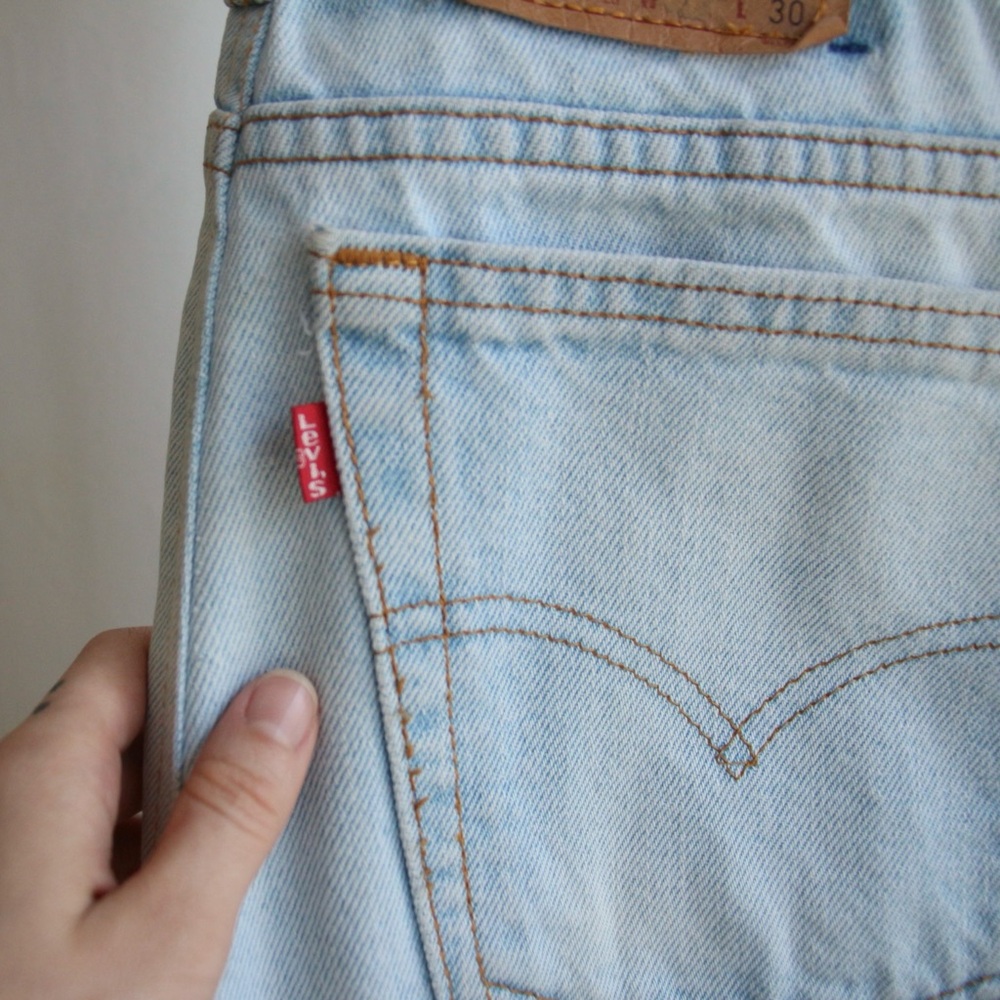 1990's Levi's Ark Reworks High Rise Denim - Picture 7 of 7